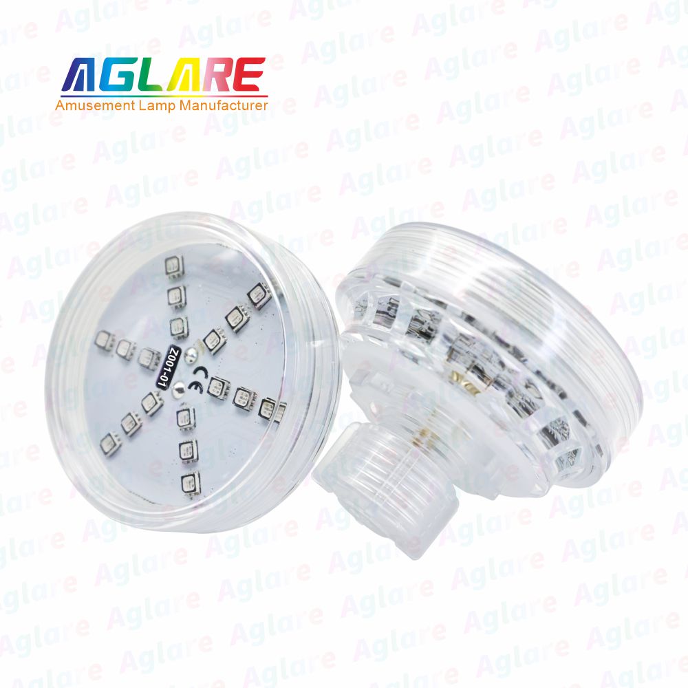 新型效果可旋转的 60mm RGB 1-16 自动程序 LED 灯,适用于游乐设施